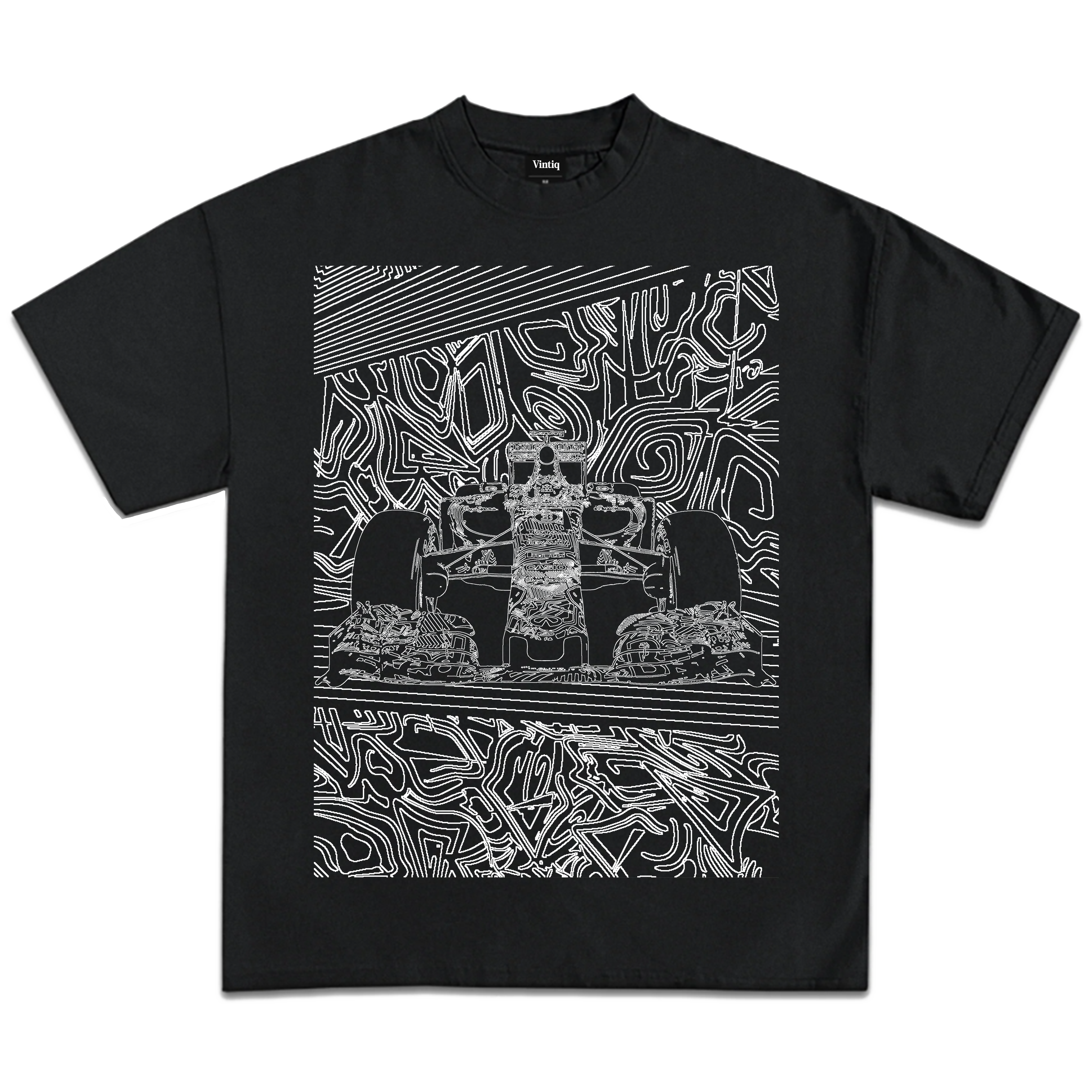 BLACK CAMO BULL T-SHIRT