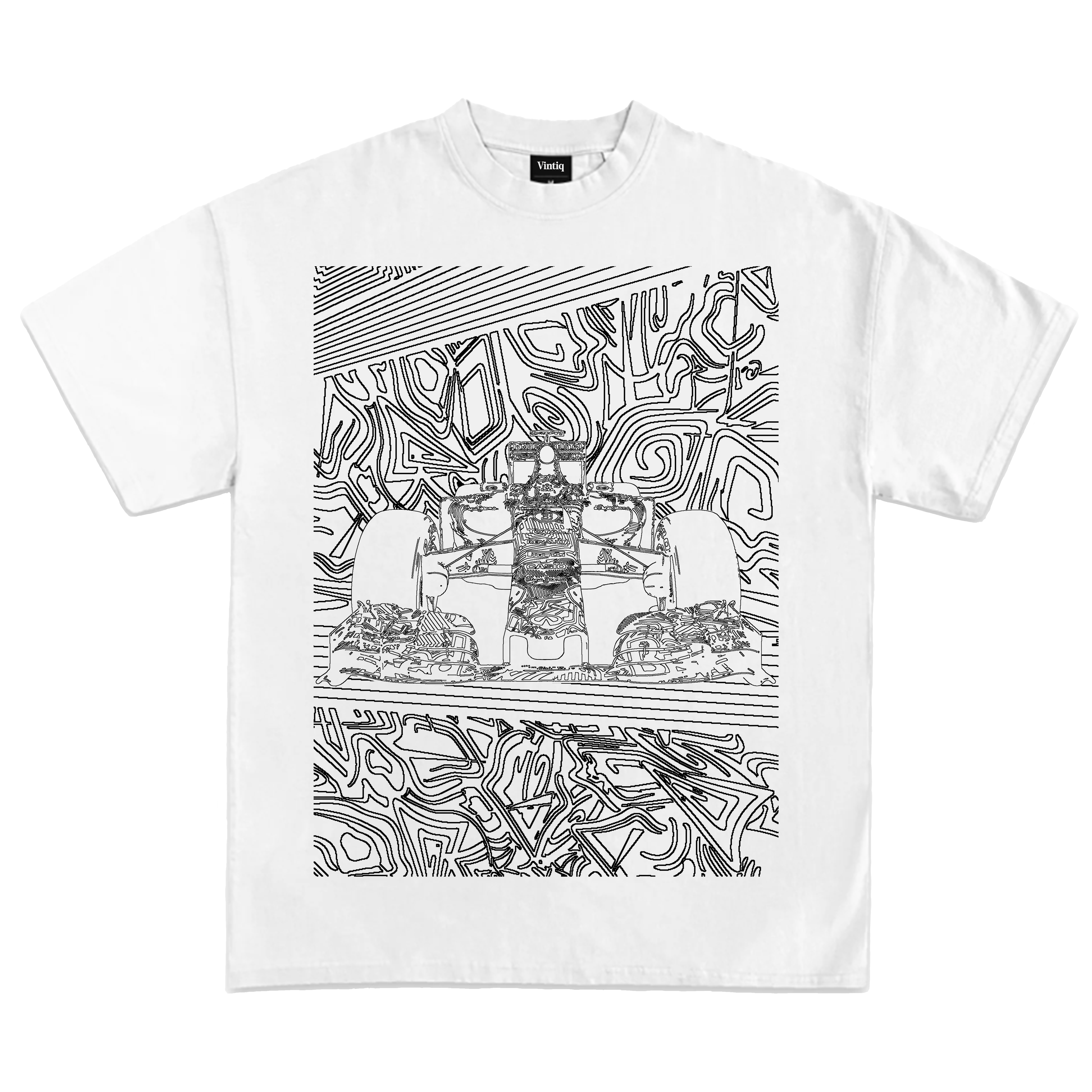 WHITE CAMO BULL T-SHIRT